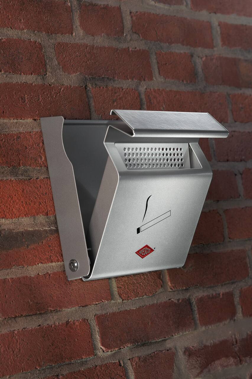 WESCO® Wandascher, silber WESCO® Wandascher, silber