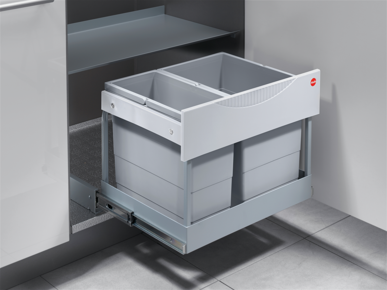 Naber 8011219, Tandem S 2 plus, hellgrau