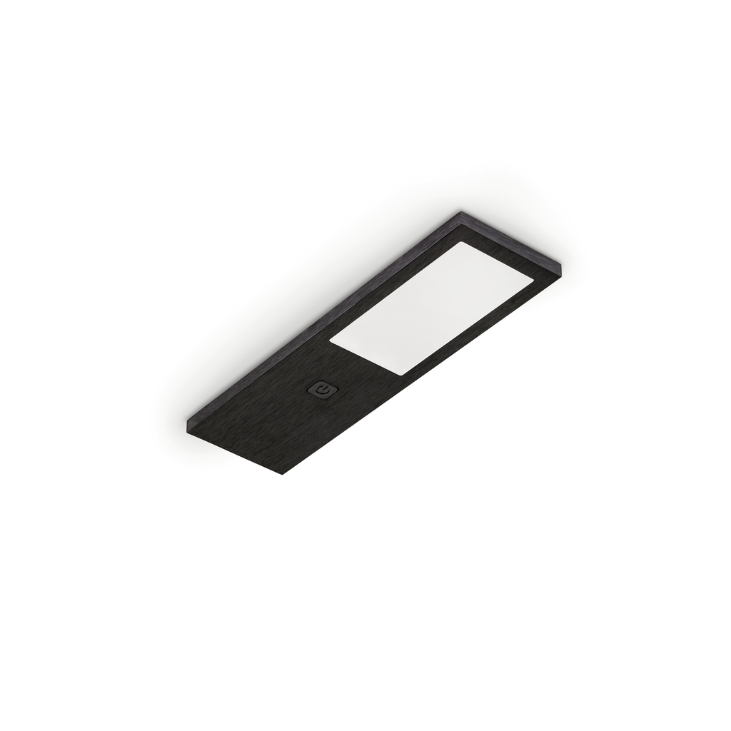Naber 7062311 Livello LED Einzelleuchte mit Schalter, schwarz, Erkelenz