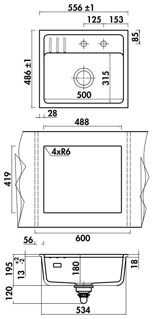 Naber 1091071, Silqua U, weiß glänzend