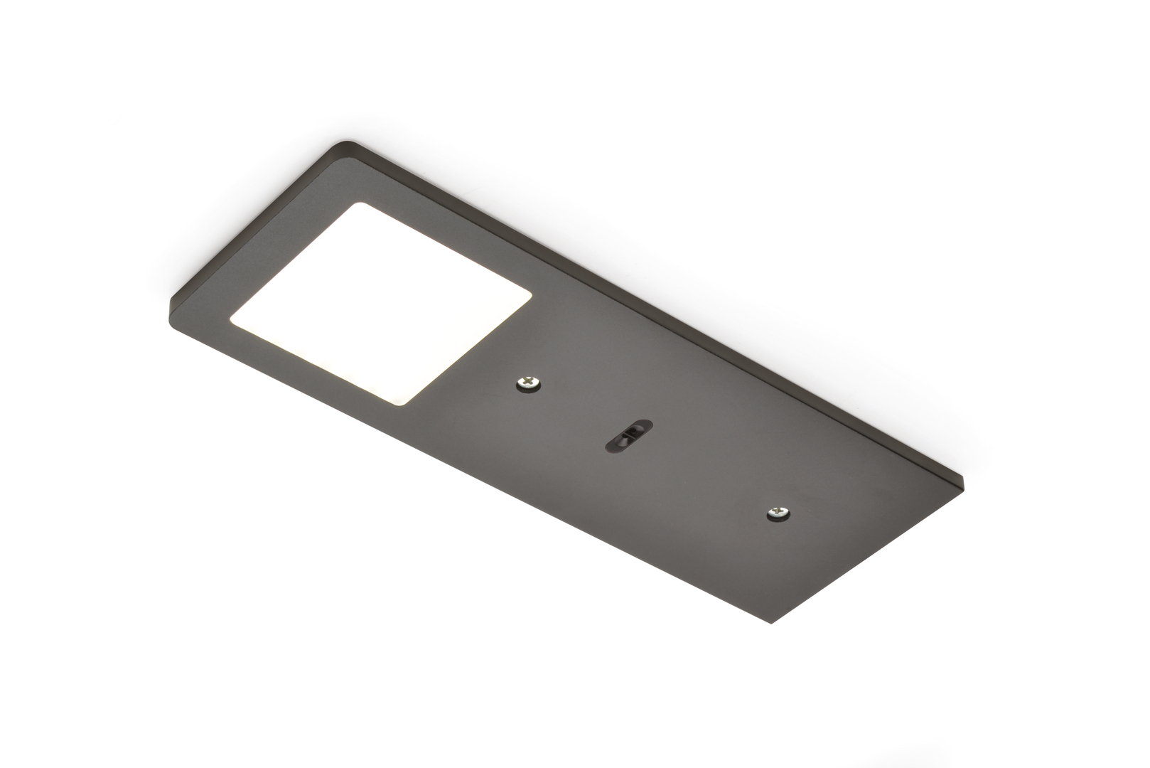 AstraLED SE schwarz matt, Einzelleuchte mit LED Touch Schalter, 3000 K warmweiß