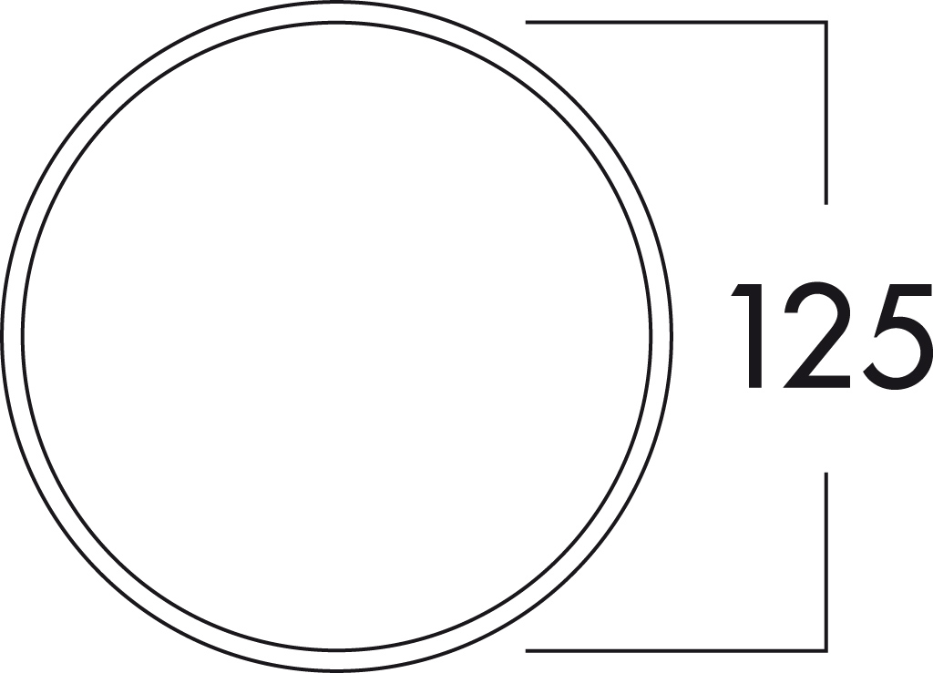 Naber, 4021075, K-Klima-R, 125/125, Mauerkasten, ziegelrot, Dunstabzugshaube, Wanddurchführung, Abluft, Erkelenz