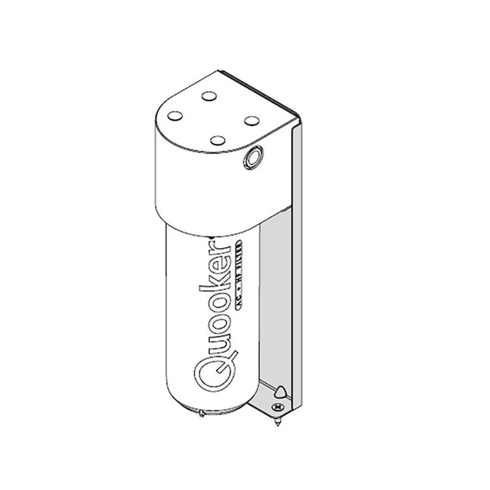 Naber 8013367, Halterung für CUBE-Filter, anthrazit | 8013367