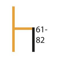 Naber 3031362, Brezo AS, frame zwart mat, hoekig, afdekking groen