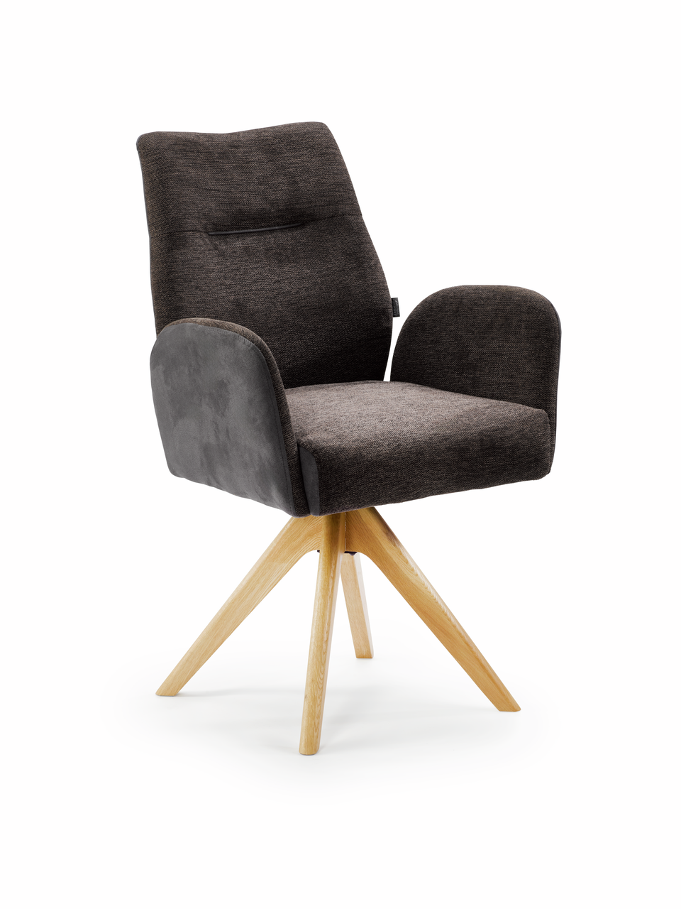 Naber 3031503, Famous 1AS, eiken frame, draaibaar, bruine afdekking