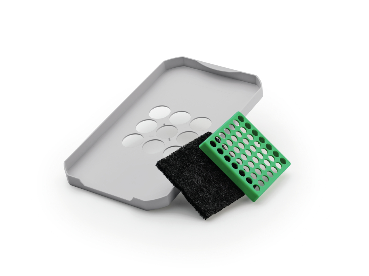 Naber 8012497, Biodeckel, hellgrau, für 7,5 Liter