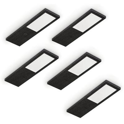 Naber 7062315 Livello LED Set-5, schwarz, Erkelenz