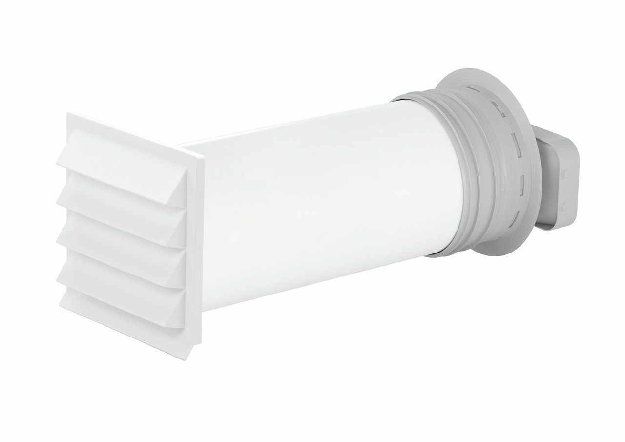 Naber 4051069, PRIME flow P-K-Klima flow 150 Mauerkasten, weiß, Erkelenz
