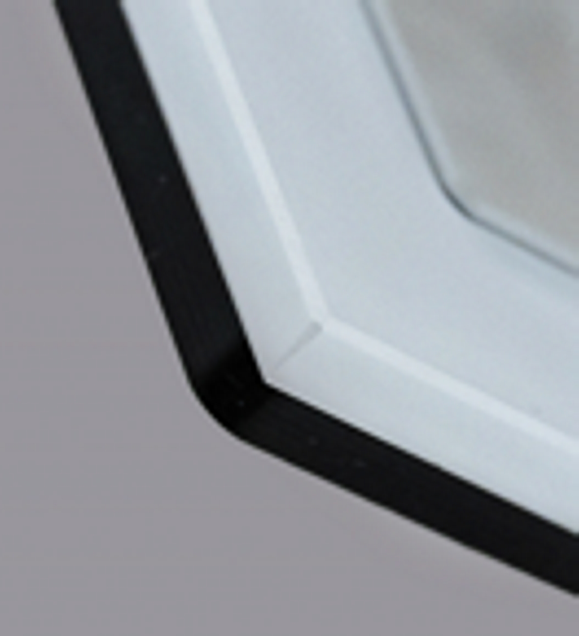 Visage 0128110141GL, 2-fach Glas-Rahmen für 2 Steckdose / Schalter  Weiß, Erkelenz