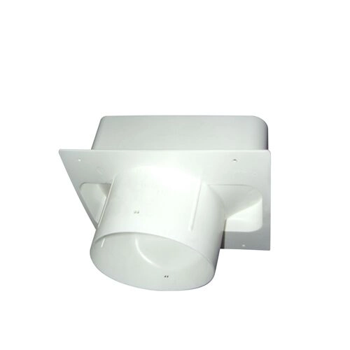 Naber 4043045, Anschlussstutzen für Maueranschluss von rund auf eckig ( Ersatzteil )