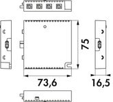 MEC Driver LED 1-Kanal Modul Funk/ZigBee, 24 V