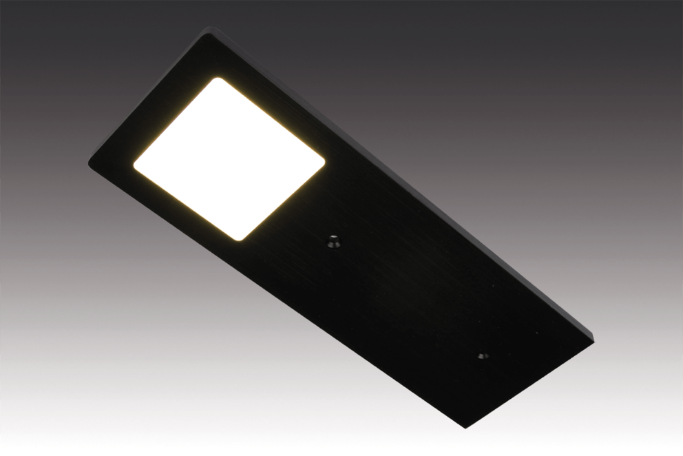 HERA LED ECO-PAD F  schwarz 3er Set ww 3000K, Erkelenz