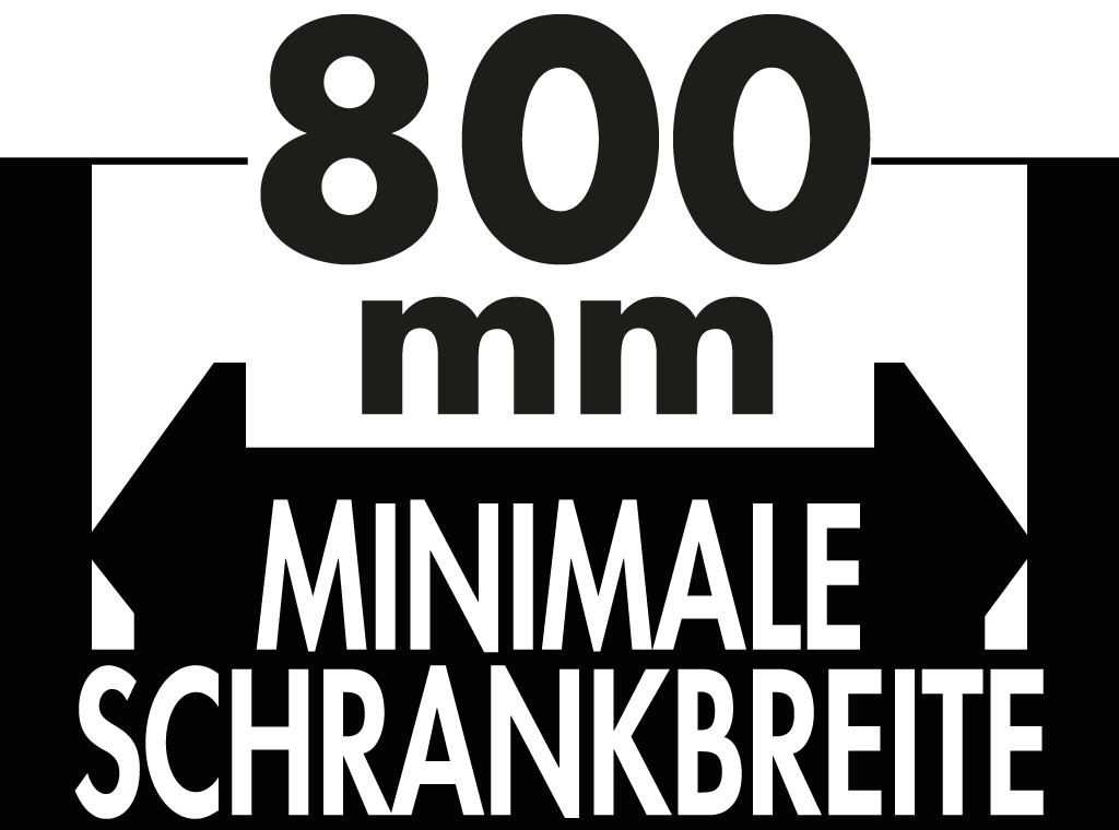 Naber 8013395, Cox Stand-UP® 280 S/800-4, mit Biodeckel, anthrazit, H 280 mm, Erkelenz