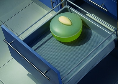 Naber 8013353, Antirutschmatte 2, bis 1200er Schrank, anthrazit, B 1100, T 480 mm