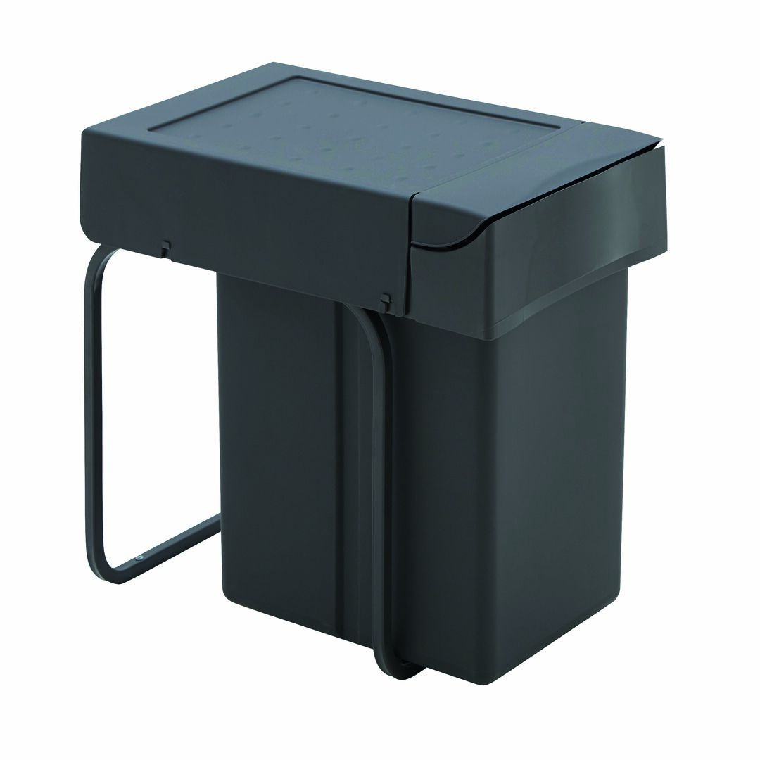 WESCO® Einbauabfallsammler 30DT mit Ablageschale, anthrazit