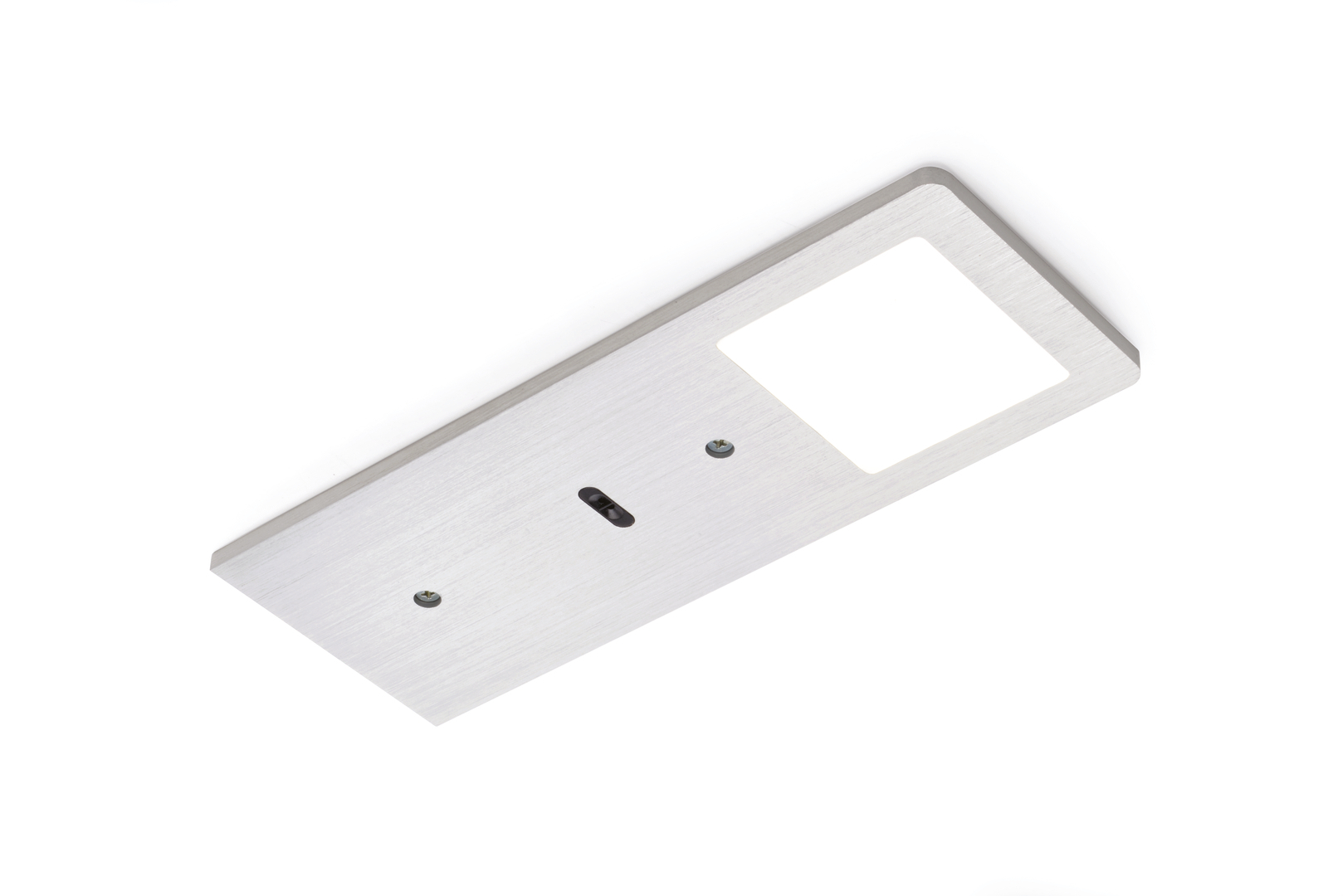 AstraLED SE 3000K, alufarbig, Einzelleuchte m. LED Touch Schalter u. Dimmer, warmweiß