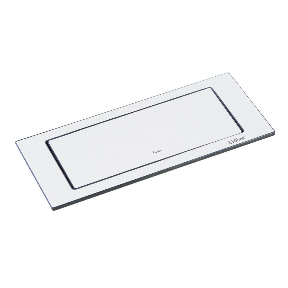 EVOline® BackFlip Glas, weiß matt, USB C